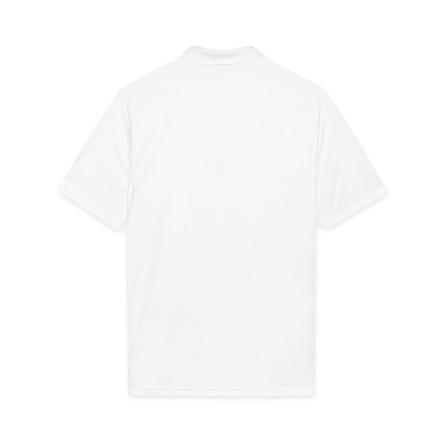 Men's White Polo Shirt with 'Bobony' Muscle Logo – Athletic Club & Gym Wear