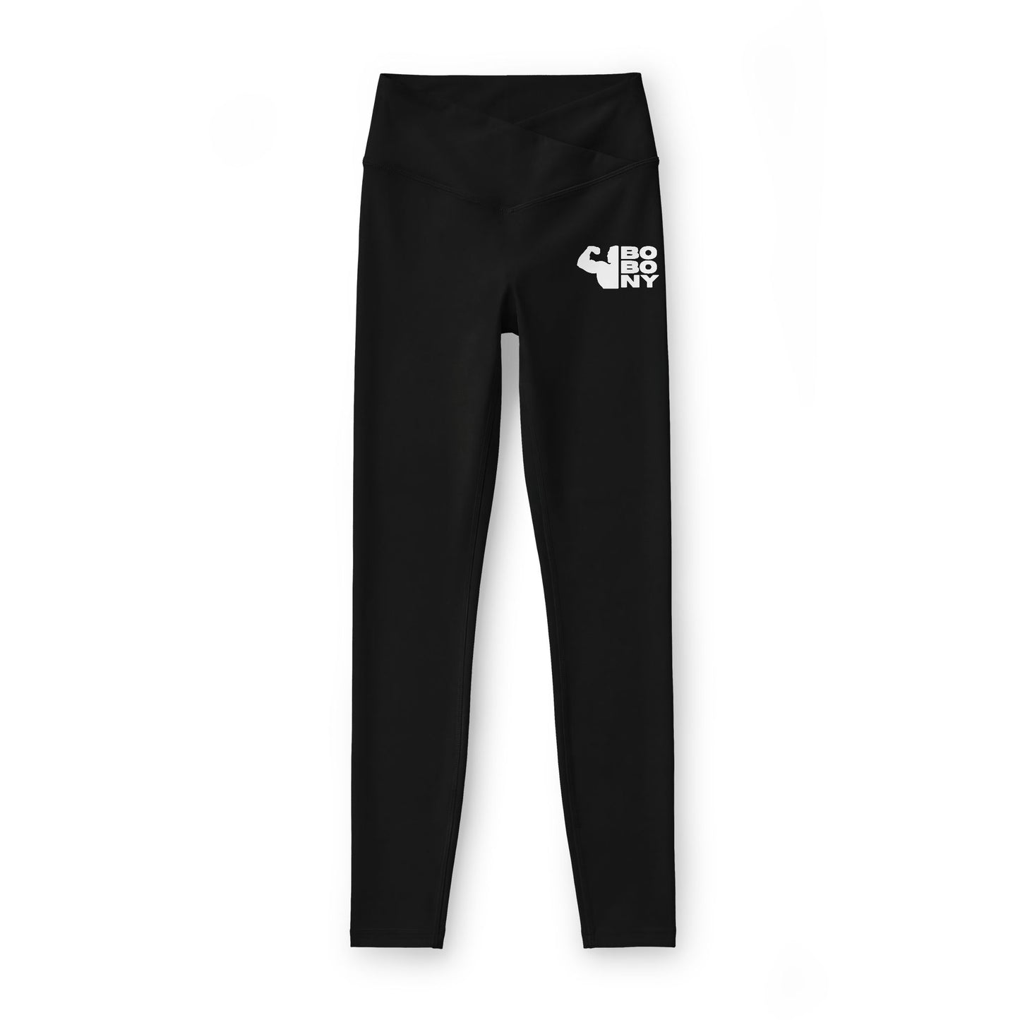 Luxe Women’s Leggings — Minimal White Elephant Hip Print