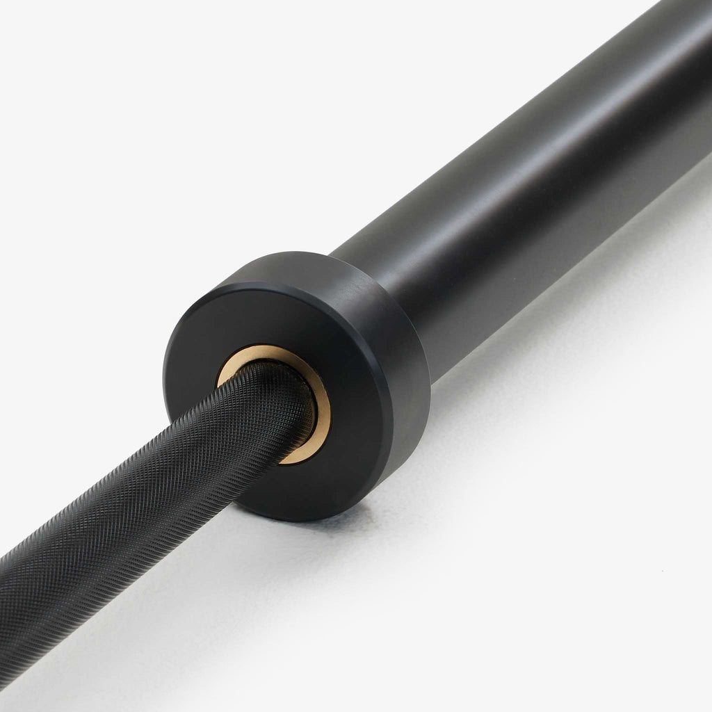 Nike Black Chrome Swoosh Barbell 20 kg